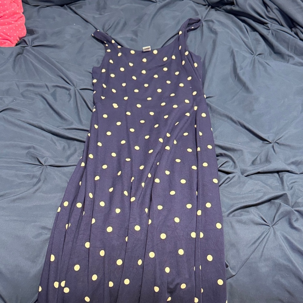 Polka Dot Sleeveless Dress